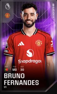 ブルーノ・フェルナンデスのユニーク